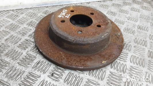 Диск тормозной задний chrysler voyager Grand Voyag