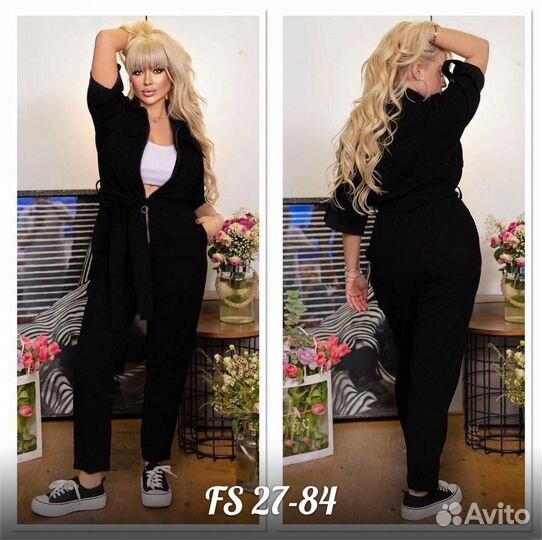 Вельветовый комбинезон до 60