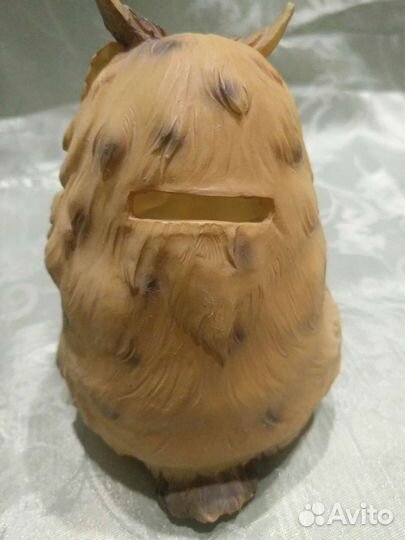 Сова копилка полистоун