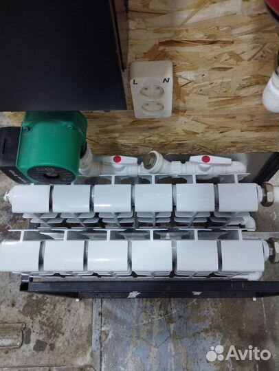 Тепловая установка мобильная