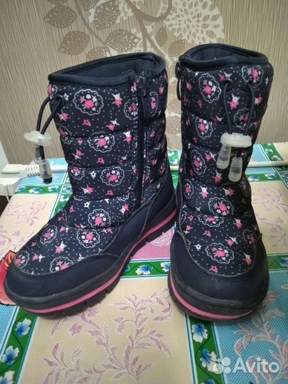 Зимние сапожки для девочки