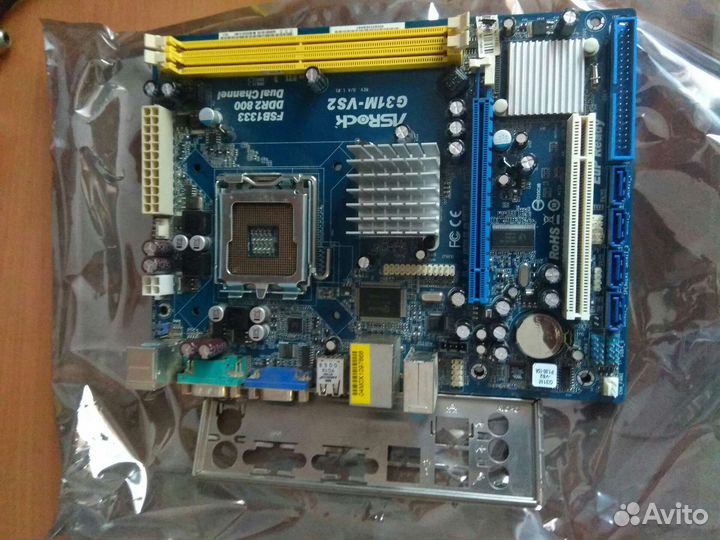 Материнская плата lga 775 под ремонт