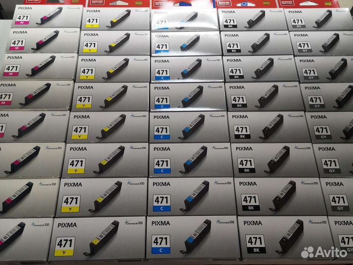 Картриджи Canon CLI-471