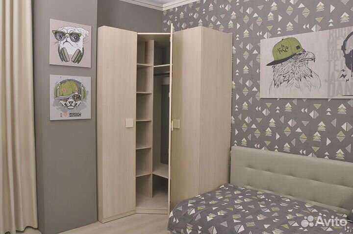 Угловой шкаф в детскую