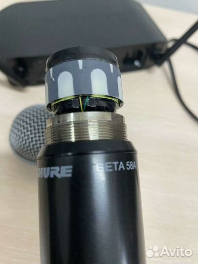 Цифровая радиосистема Shure Glxd24E/Beta58A. Орига