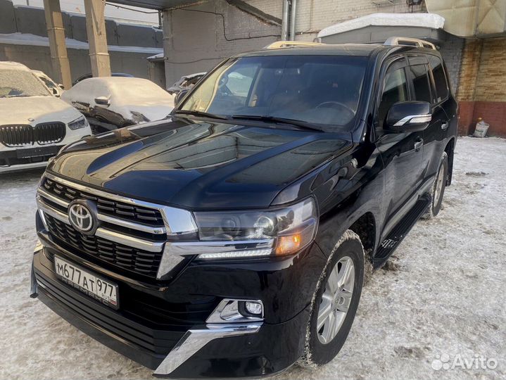 Рестайлинг Toyota Land Cruiser 200