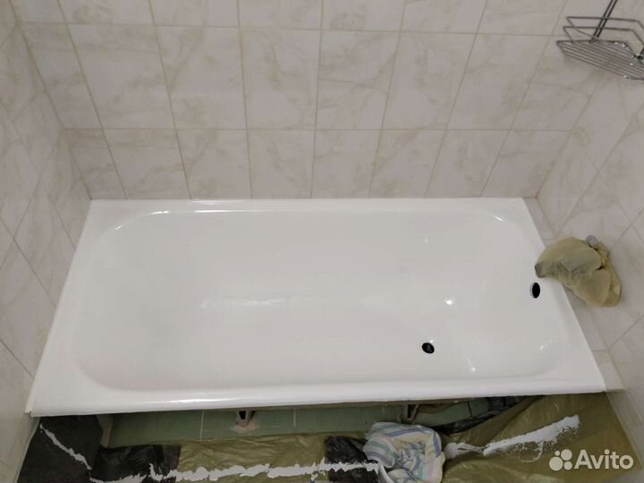 Реставрация ванн литьевым мрамором