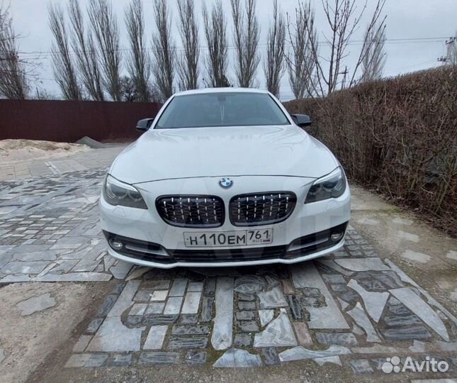 Ноздри решетки бмв F10 diamond silver BMW