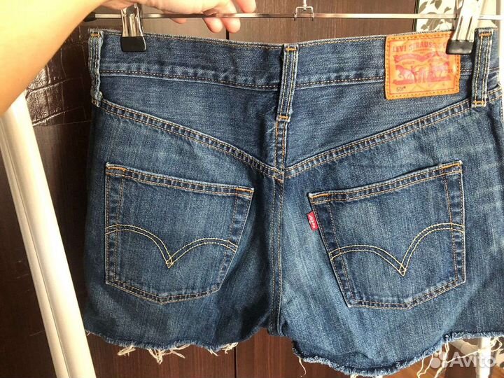 Джинсовые шорты Levis 501 26 размер