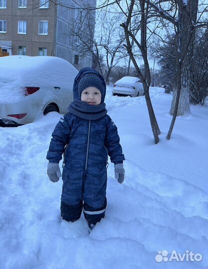 Зимний комбинезон для мальчика 98