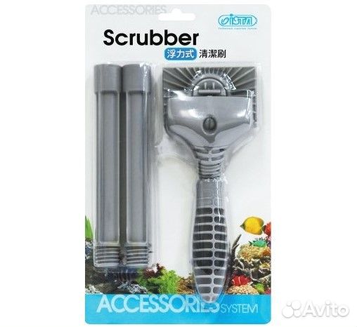 Ista Скруббер с синтетической губкой и удлиняющими