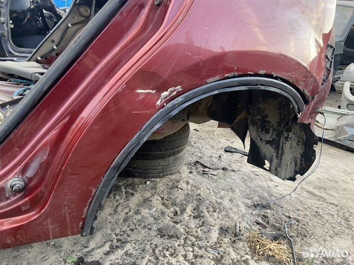 Крыло (четверть) заднее левое Renault Sandero