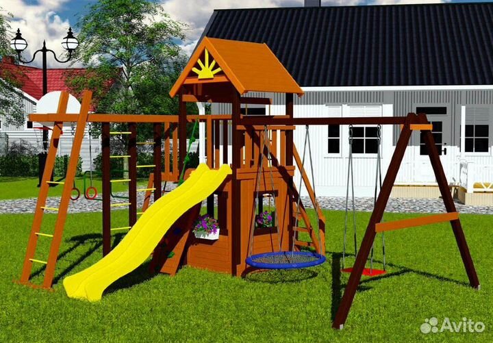 Спортивный комплекс для дачи