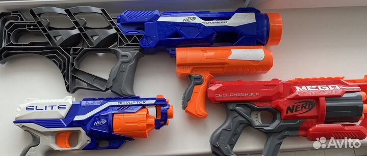 Nerf Thunderblast; Nerf Cycloneshock; Disruptor
