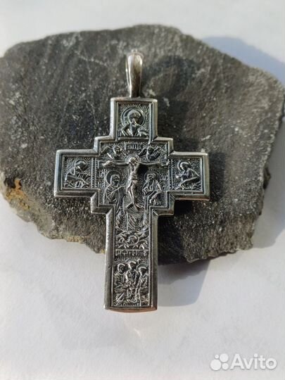 Крест Серебро 925