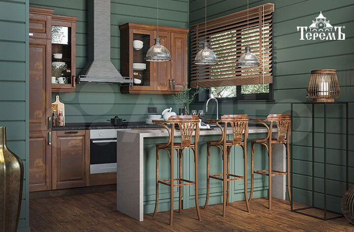 Коттедж 162 м² на участке 10 сот.