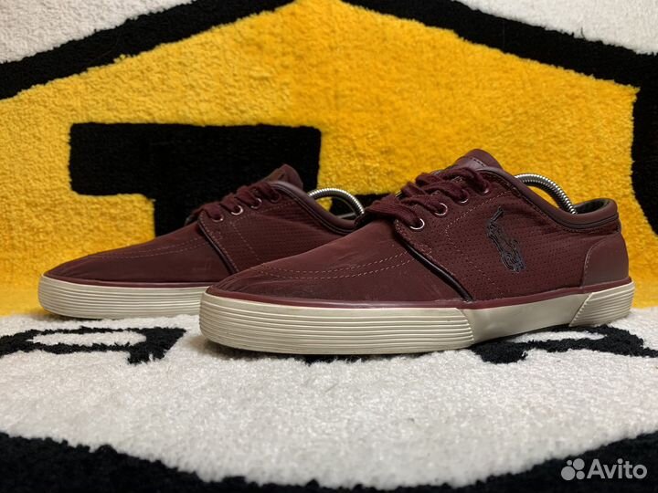Кеды Polo Ralph Lauren Faxon 42,5 8,5uk оригинал