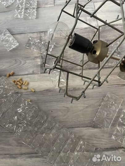 Хрустальная люстра СССР