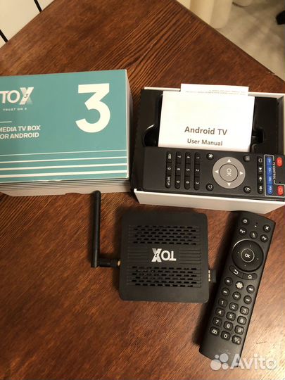 Смарт тв приставка TOX3