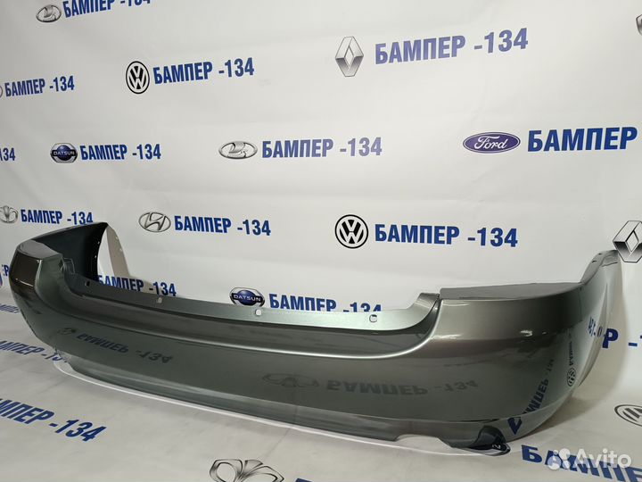 Бампер задний LADA kalina 1 седан темно серый