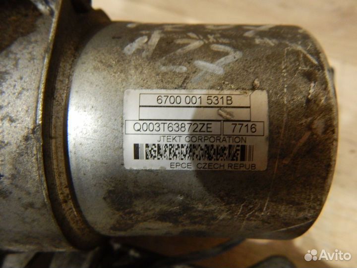 Рулевая рейка Peugeot 207