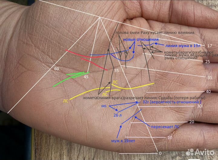 Хиромант, гадание по фото рук, онлайн, вижу всё