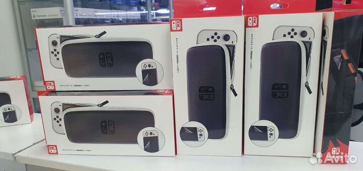 Чехол для Nintendo Switch (новые) Стекло/пленка