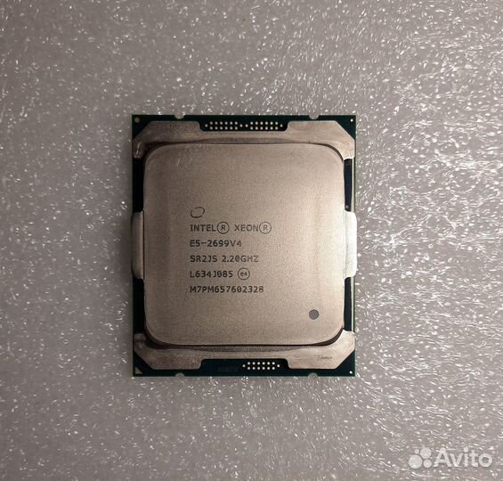 Intel Xeon E5-2699v4 2.2GHz LGA2011-3 SR2JS 22ядра