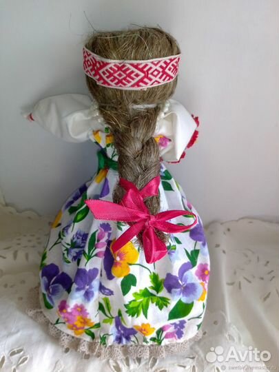 Народная кукла перевёртыш девка-баба игровая
