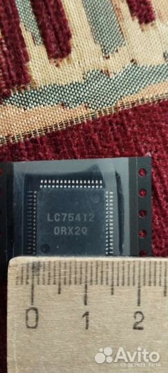 Микросхема аудио процессор LC75412