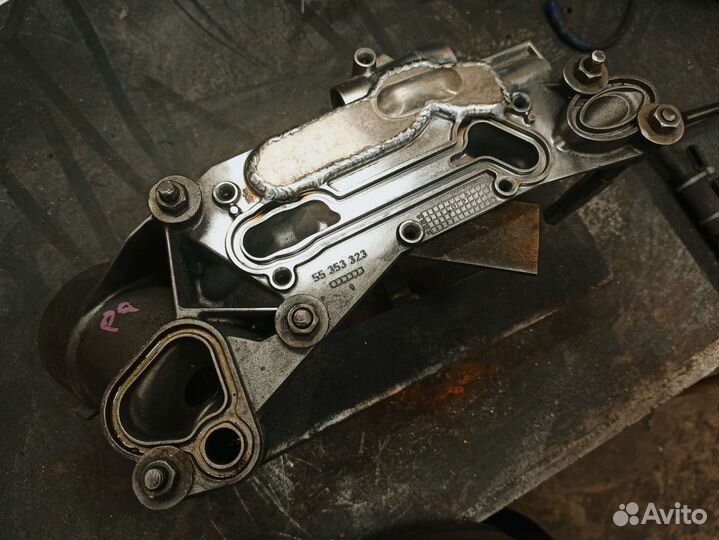 Заваренный теплообменник Опель, Шевроле