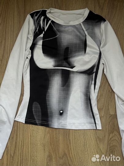 Кофта в стиле y2k