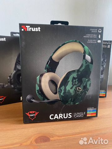 Игровые наушники Trust GXT 322 Jungle Camo