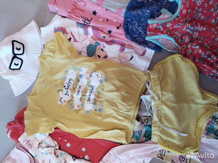 Пакет вещей девочке 110-122