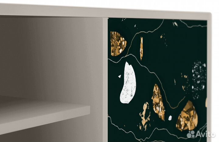 Тв-тумба T2 - Сатин - Space Rocks