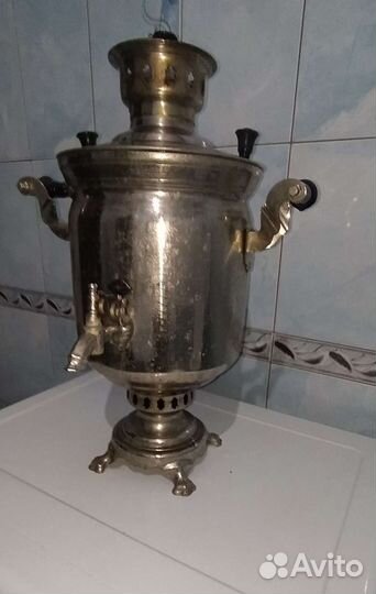 Самовар на дровах СССР