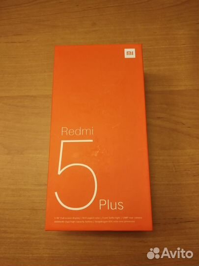 Телефон Xiaomi Redmi 5 plus 64GB