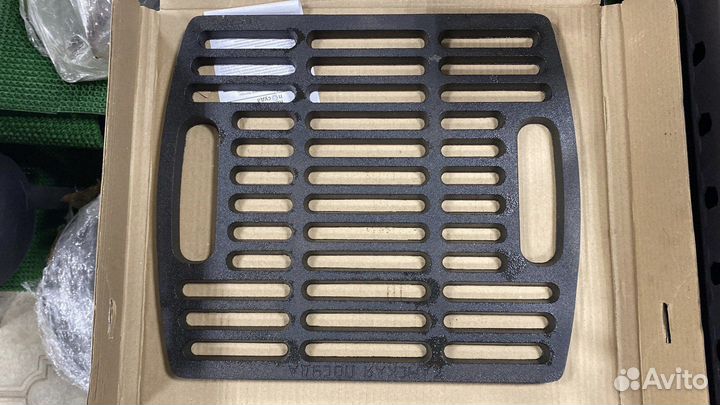 Решетка-гриль чугунная