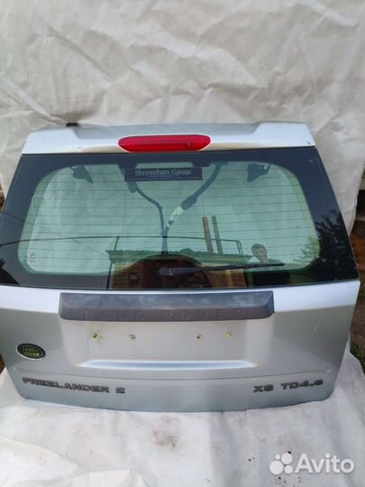 Накладка крышки багажника с ручкой freelander 2