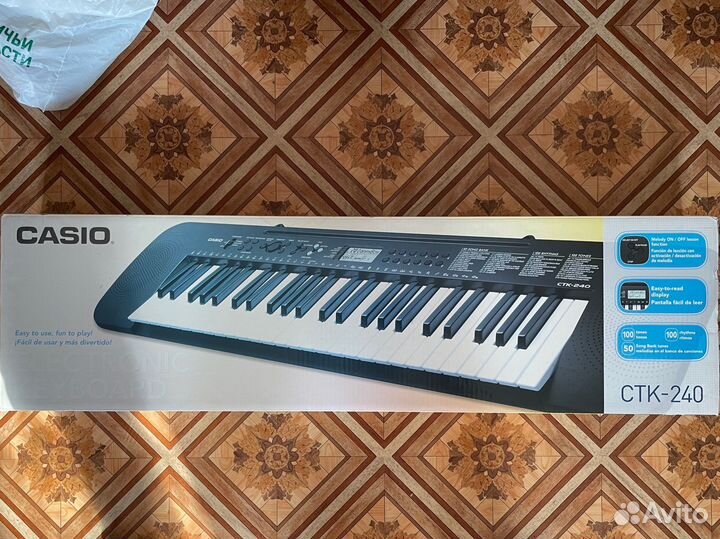 Синтезатор Casio CTK-240