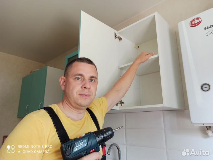 Сборка мебели, сборка кухни, ремонт мебели