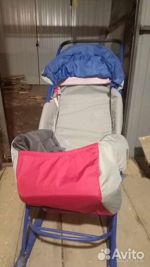 Коляска санки