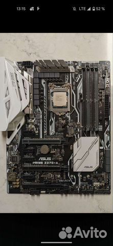 Материнская плата 1155 Asus Z270-A купить в Москве | Электроника | Авито