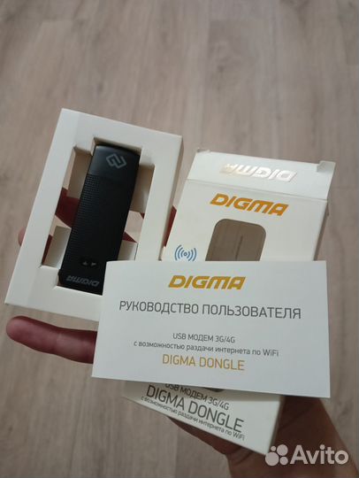 WiFi USB модем 3g/4g Digma Dongle