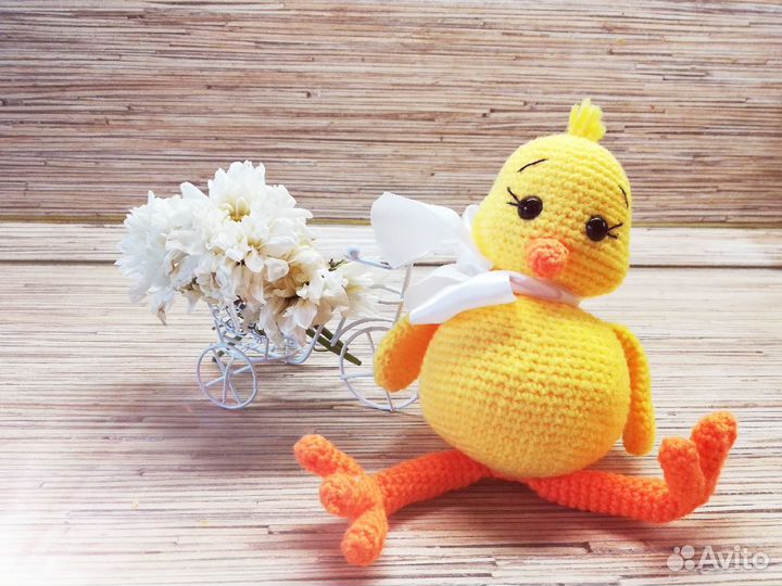 Вязаная игрушка крючком 