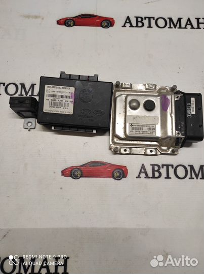 Блок управления двигателем Hyundai Solaris 1