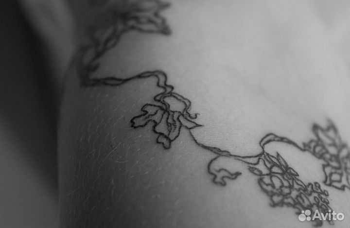 Тату мастер / абстракция / тату