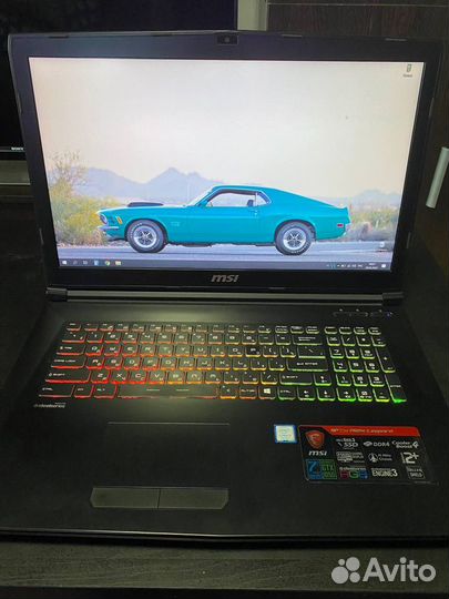 Игровой ноутбук MSI 17,3 FHD