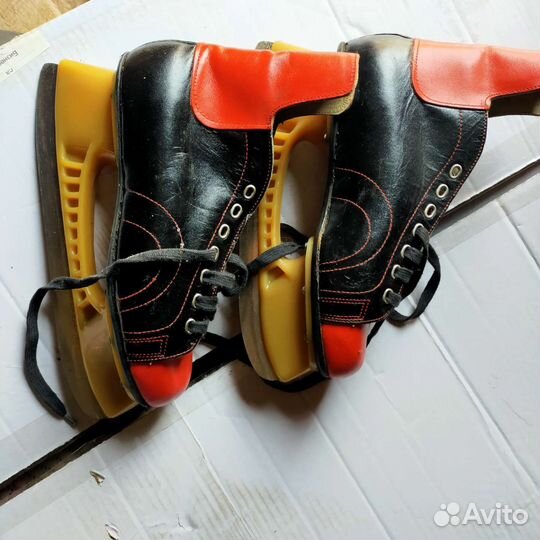 Коньки хоккейные СССР