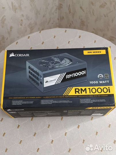 Corsair RM1000i (днс гарантия, полный комплект)